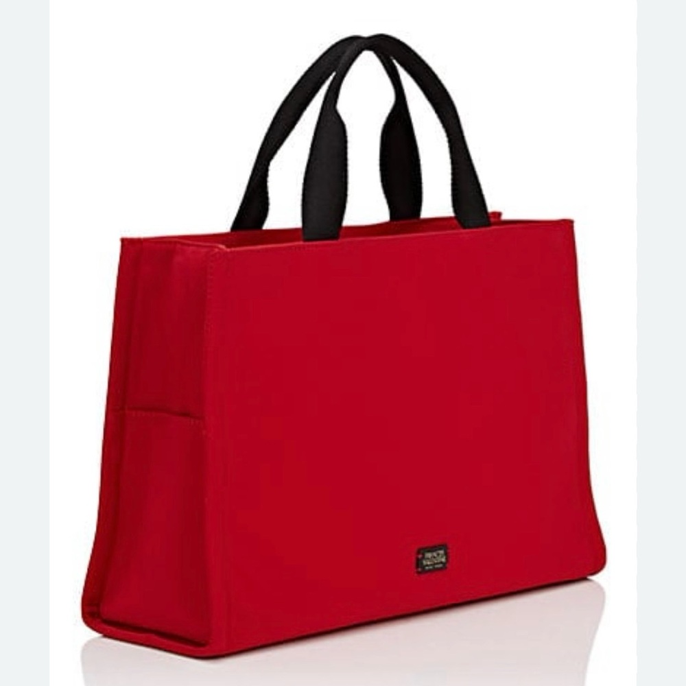 Frances Valentine - Kate Bag Shopper - Vibrant Red Handbag